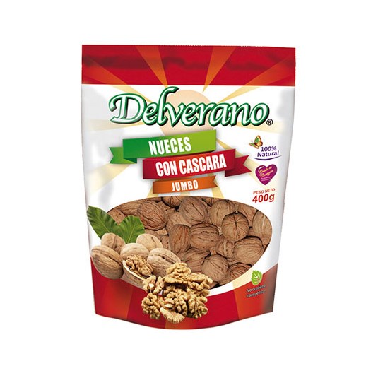 Nueces Con Cáscara Del Verano 400 Gr