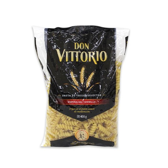 Fideo Espirales Don Vittorio 400 Gr