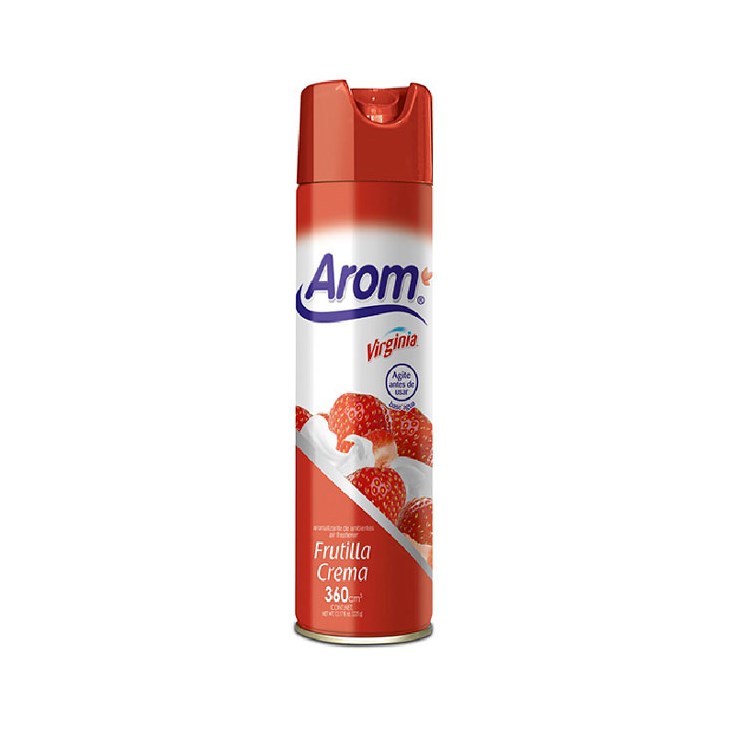 Aerosol Ambiental Arom Frutilla Crema 225 Ml.