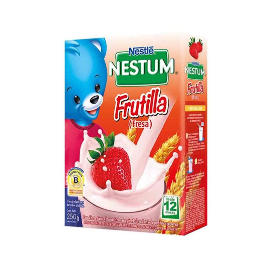 Nestum Suplemento Frutilla 250 Gr