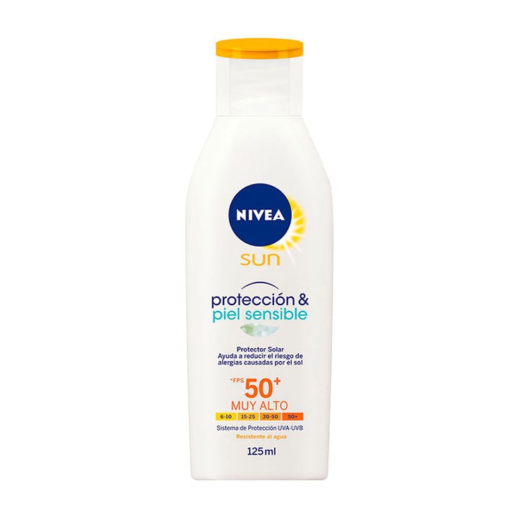 Protector Solar Sensitive Fps60 Nivea 125 ML