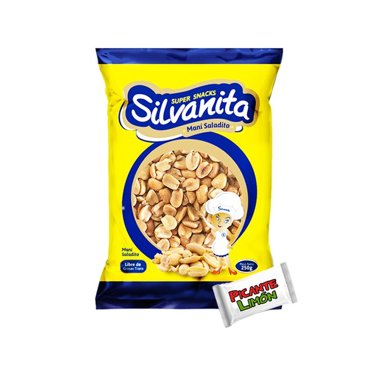 Maní Sal Silvanita 250 Gr