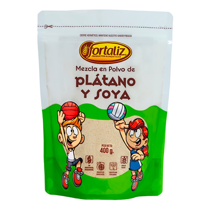 Fortaliz soya platano 400 gr. Fortaliz soya platano 400 gr.