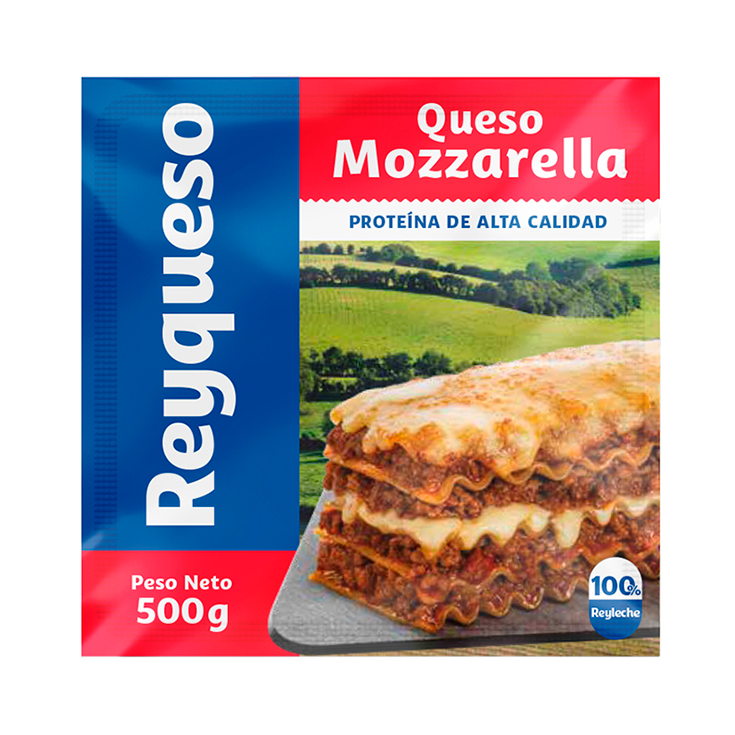 Reyqueso Queso Mozarella 500 Gr.