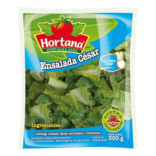 Hortana lechuga ensalada cesar 300 gr.