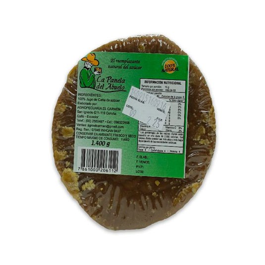 Panela Redonda Del Abuelo 1.4 Kg