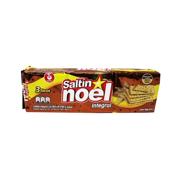 Galleta Taco Integral Saltin 415 Gr