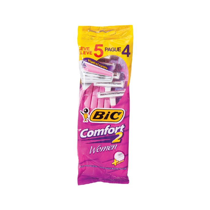 Pague 4 Lleve 5 Rasuradora Comfort For Women Bic Pague 4 Lleve 5 Rasuradora Comfort For Women Bic