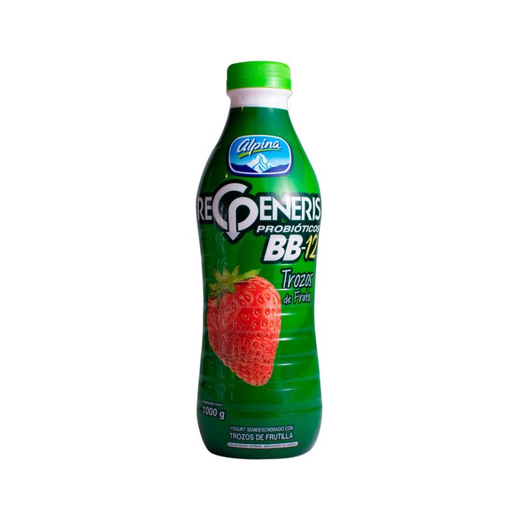 Yogurt Sabor Frutilla Regeneris 1 Lt.