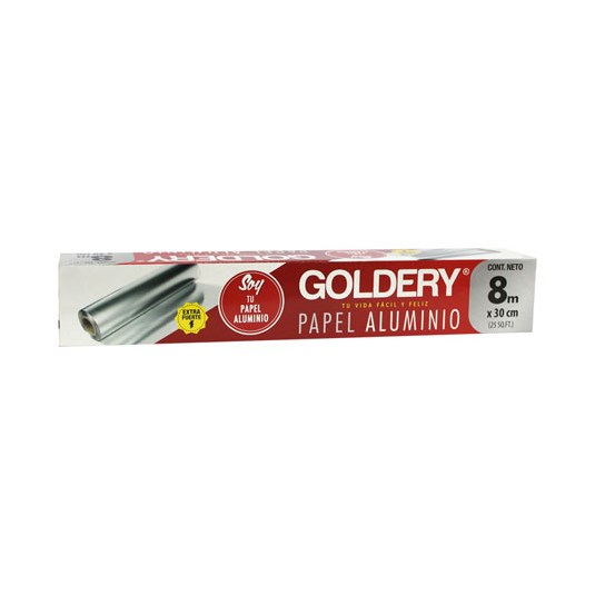 Papel Aluminio Golderie Trading 7,62 M X 304
