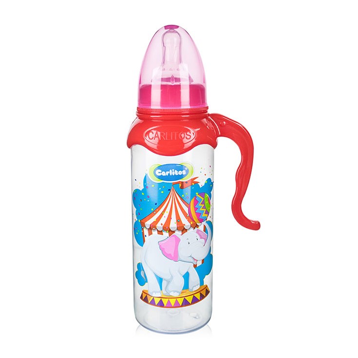 Biberon Carlitos Clasico Con Agarradera 9 Oz Una C
