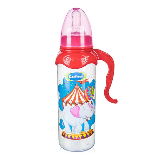 Biberon Carlitos Clasico Con Agarradera 9 Oz Una C