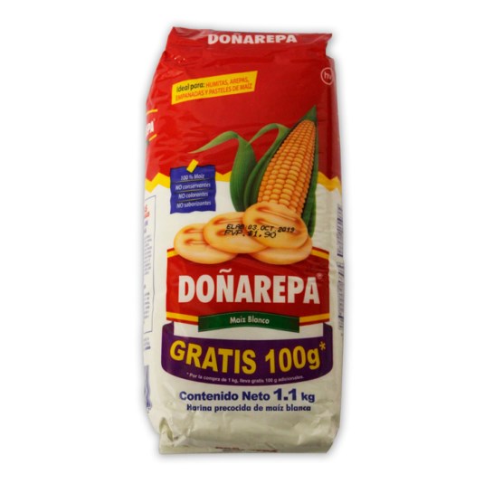 Harina Blanca Doñarepa 1000 Gr