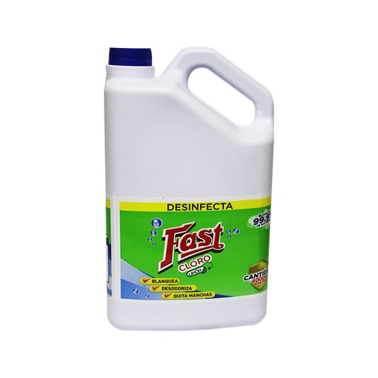 Cloro Fragancia Limon Fast 3,8 Lt