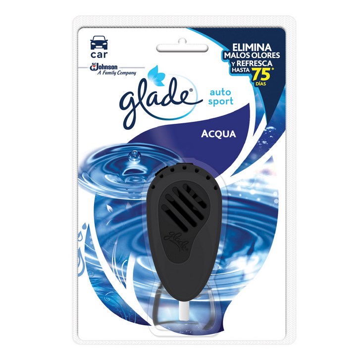 Ambiental Para Auto Sport Floral Acqua Glade