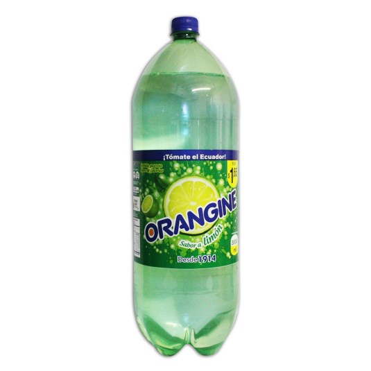 Orangine botella sabor a limon 3 lt.