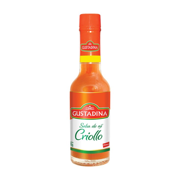 Gustadina salsa de aji criollo 170 gr.