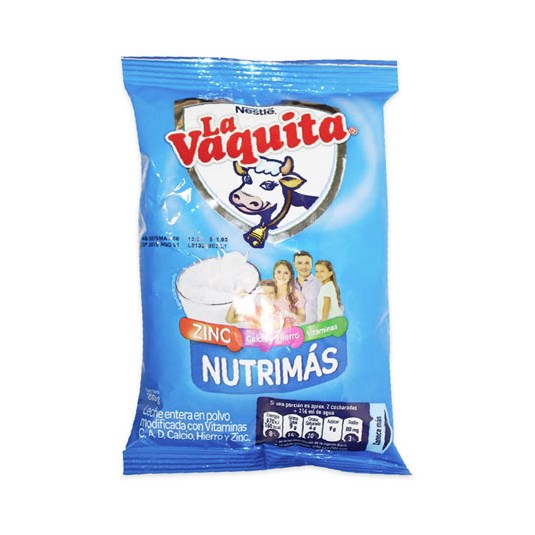 Leche En Polvo Nutrimas La Vaquita 200 Gr.