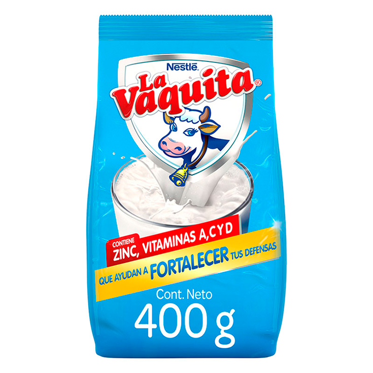 Leche En Polvo Nutrimas La Vaquita 400 Gr.