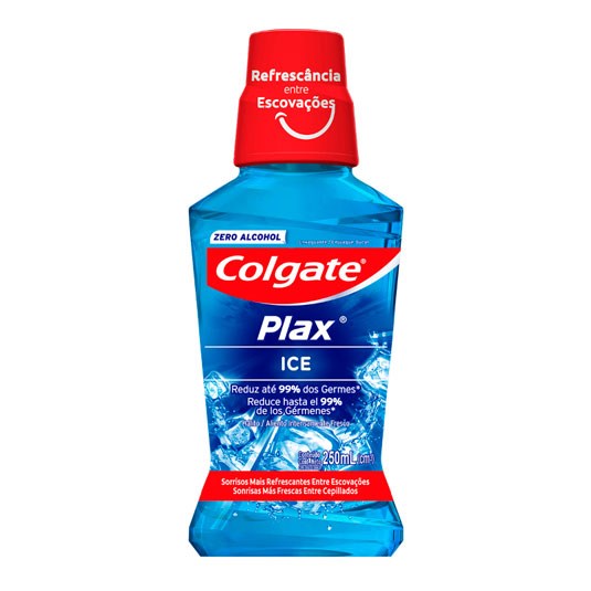 Enjuague Bucal Plax Ice Colgate 250 Ml