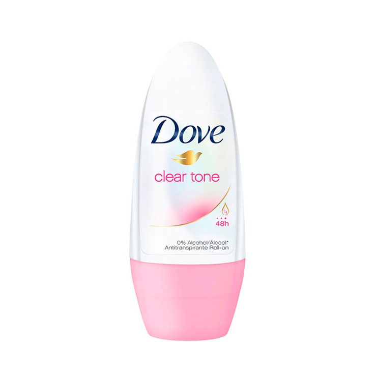 Desodorante Roll On Clear Tone Dove 50 Ml