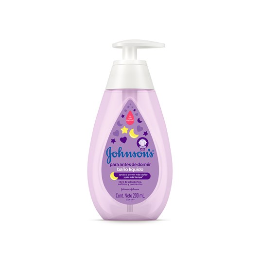 Johnson´s baby baño liquido para antes de dormir