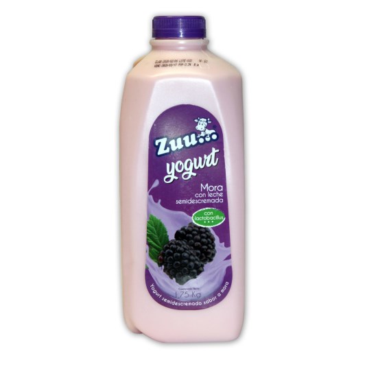 Yogurt Sabor Mora Zuu 2 Lt.