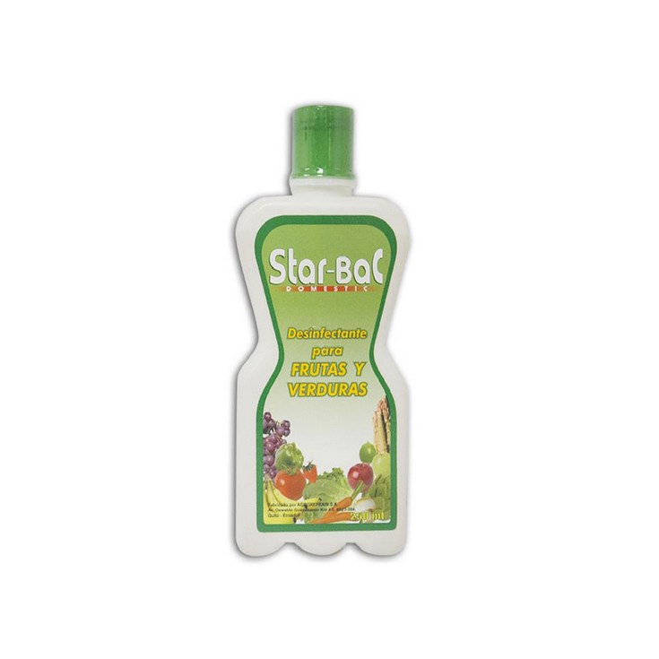 Star bac desinfectante de frutas y legumbres 250 ml