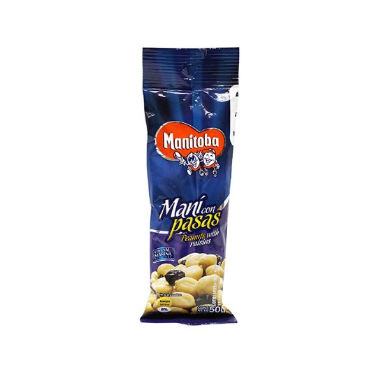 Maní Salado Pasas Manitoba 50 Gr