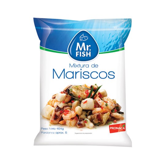 Mixtura De Mariscos Mr. Fish 454 Gr