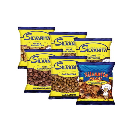 Sixpack Surtido Silvanita 180 Gr