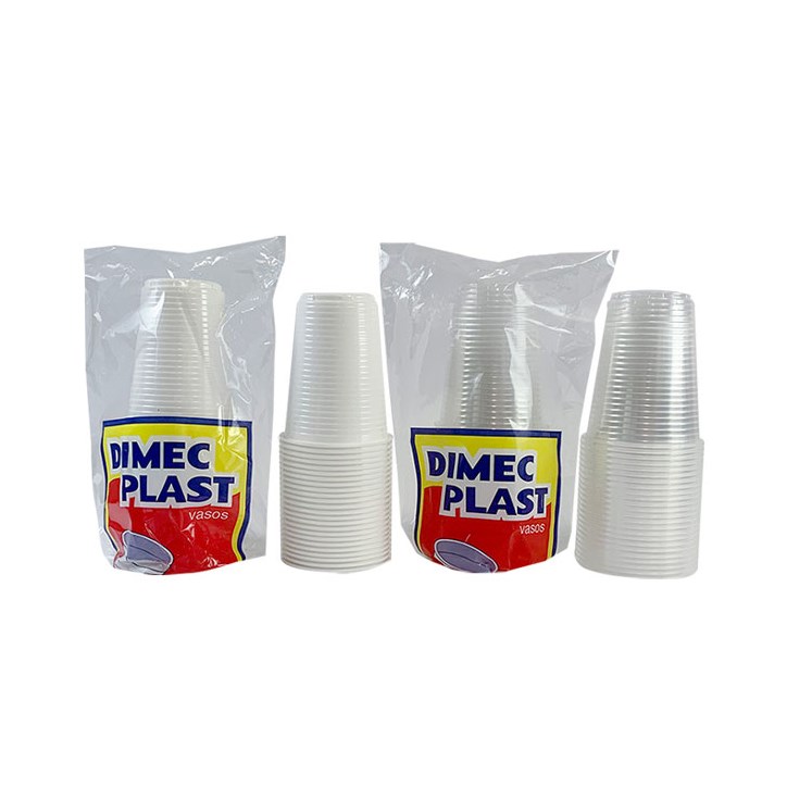 Plast Vaso 7 Oz Surtido Dimec X 25 Uni