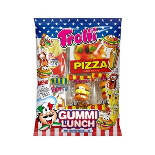 Gummi Lunch Trolli 77.5 gr.