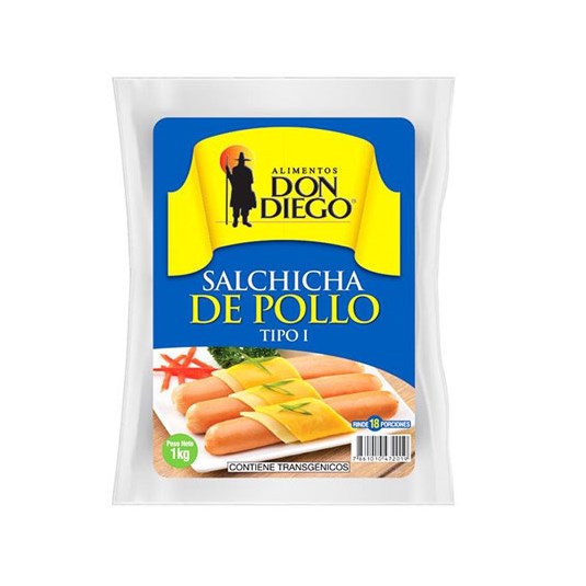 Salchicha De Pollo Don Diego Kg