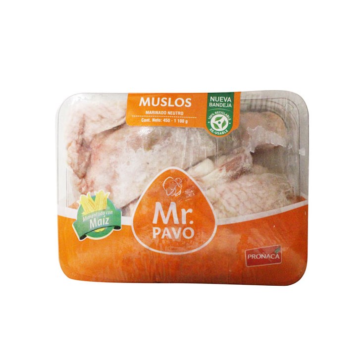Muslos Congelados Bandeja Mr. Pavo Kg