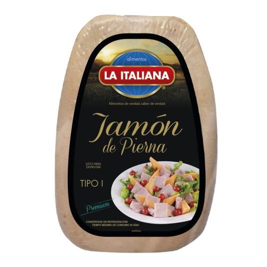 Jamón Pierna Cerdo La Italiana 5.6 kg.