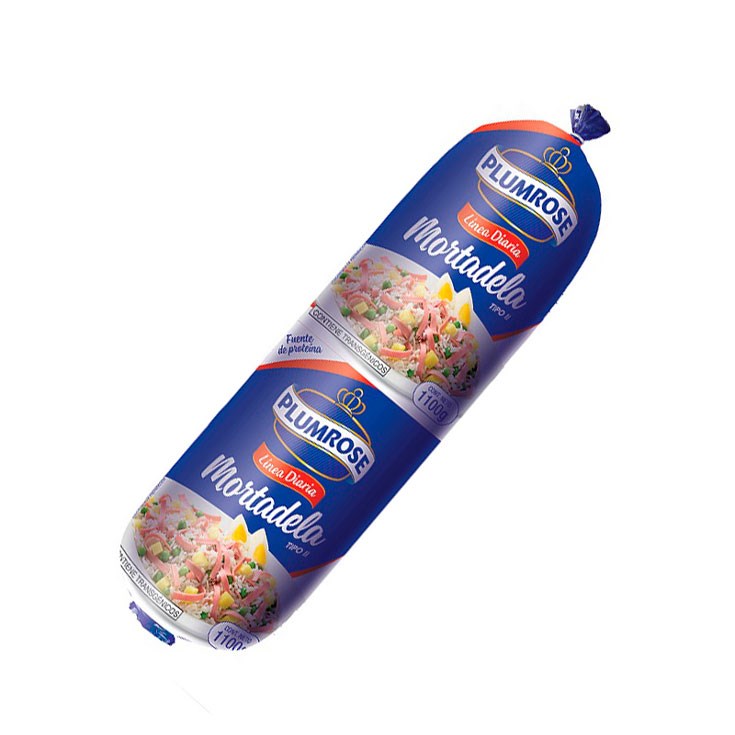 Mortadela Plumrose Linea Diaria 1.1 Kg.