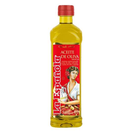 Aceite De Oliva Refinado Botella La Española