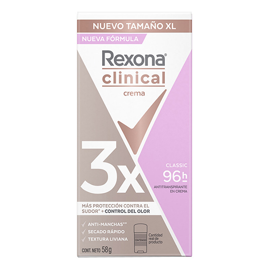 Desodorante Roll On Clinical Women Rexona 58