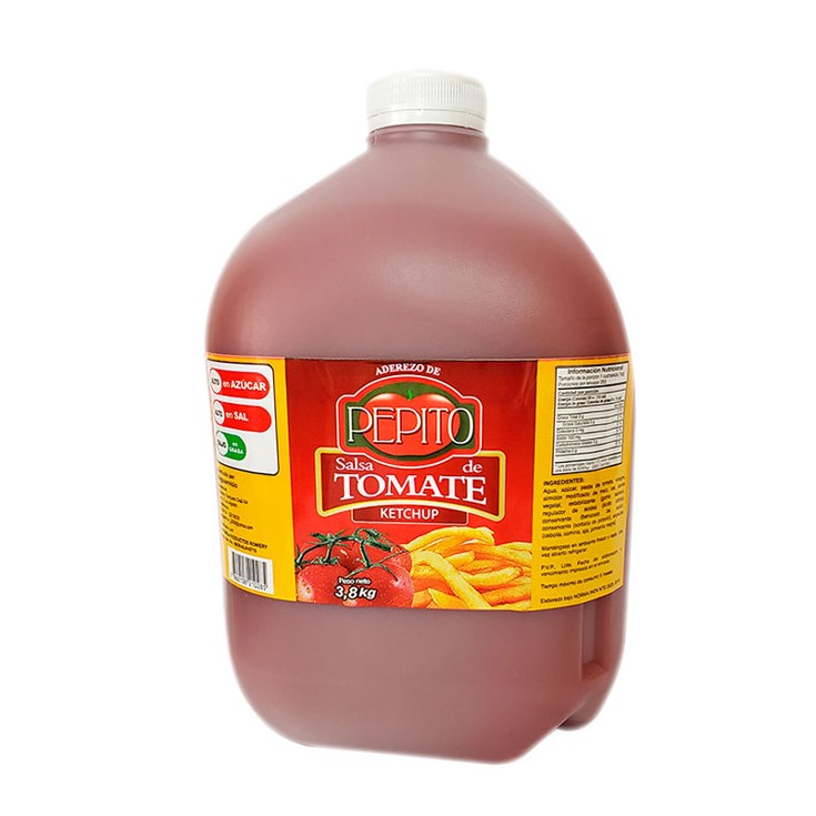 Salsa De Tomate Galón Pepito 4 Kg