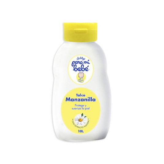 Talco Para Mi Bebé De Manzanilla 100 Gr