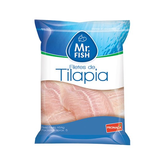 Filete De Tilapia Mix Mr. Fish 454 Gr
