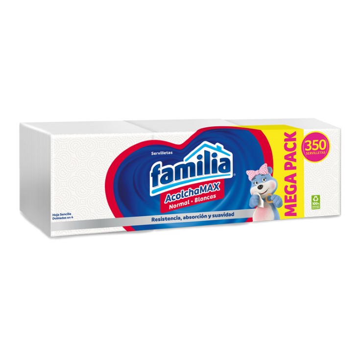Servilleta Normal Familia X 350 Uni