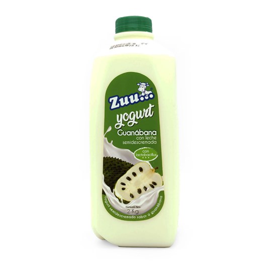 Yogurt Zuu Sabor Guanabana 2 Lt.