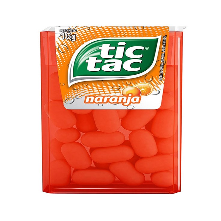 Tic Tac Naranja 16 Gr