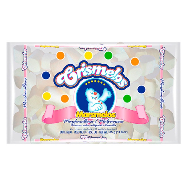 Masmelos Blancos Vainilla Crismelos 355 Gr