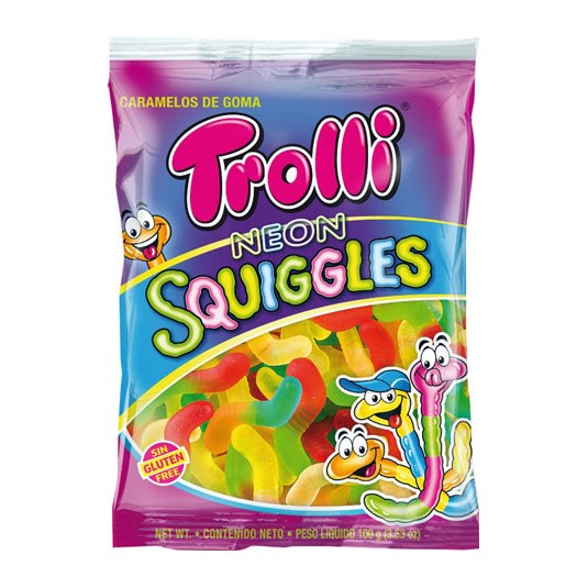 Gomas Squiggles Trolli 100 Gr