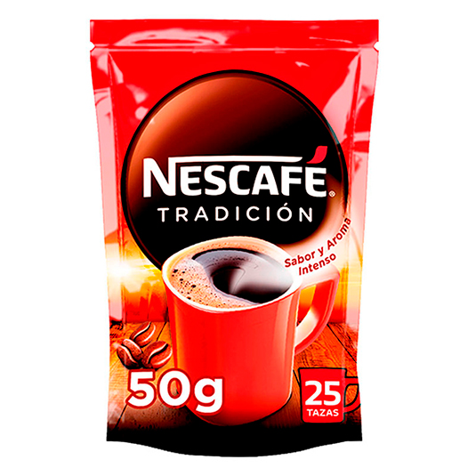 Café Tradición Nescafe Ahorra/Pack 50 Gr