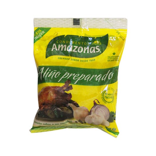 Aliño Preparado Amazonas 400 Gr