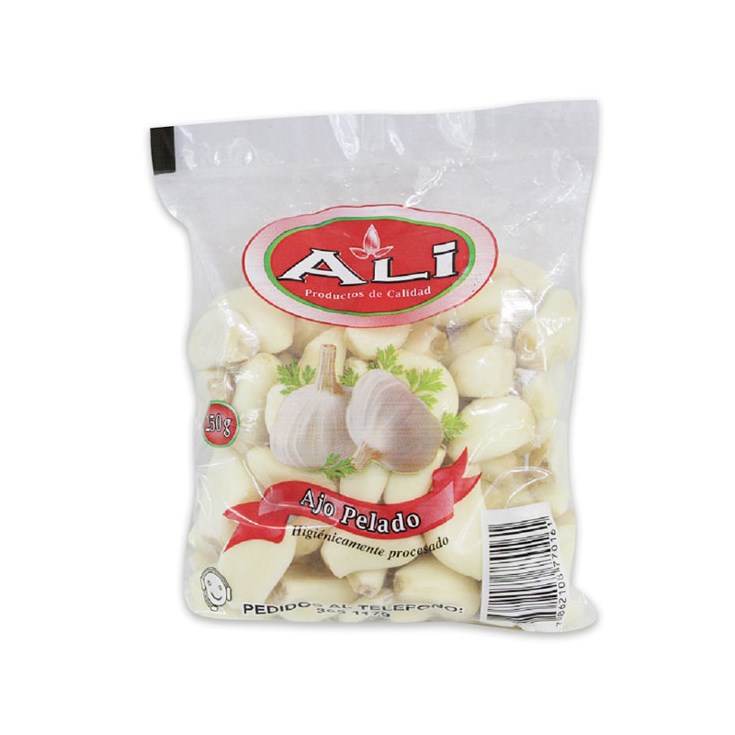 Ali ajo pelado funda 250 gr.